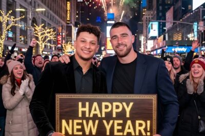 Patrick Mahomes and Travis Kelce Ring in 2026 with Epic Surprise Appearance at Times Square New Year’s Eve