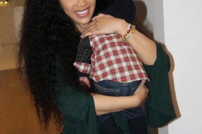 Cardi B’s Heartwarming First Christmas with Newborn Son: Football-Themed Tree Honors Dad Stefon Diggs