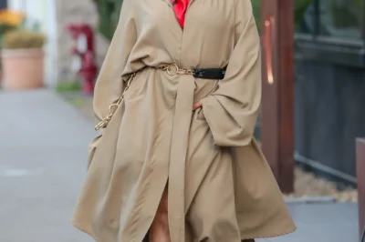 Rihanna Serves Ultimate Boss Energy in Luxe Trench Coat Look for Hollywood Business Meeting