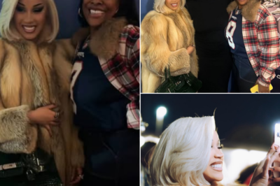 A Quiet Family Moment Steals the Night: Cardi B Shares a Beautiful Bond With Stefon Diggs’ Mother at Patriots Game in Baltimore