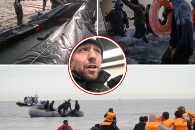 British Vigilantes Storm French Beaches: Boats Slashed as Furious Locals Confront Migrant Dinghies – Chaos Erupts with No Police in Sight!
