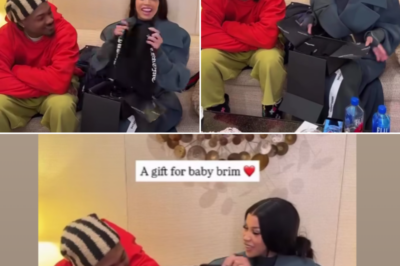Cardi B and Stefon Diggs Receive Special Gift for Baby Brim at LIEM x Hirshleifers In-Store Release in New York