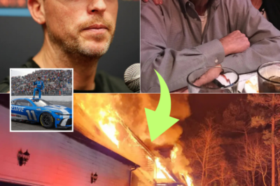 NASCAR Star Denny Hamlin Mourns After Father Dies in House Fire, Mother Hospitalized