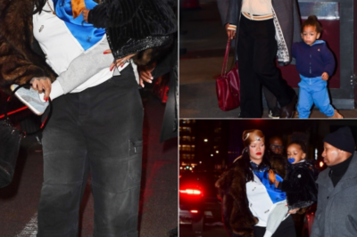 Rihanna and A$AP Rocky Enjoy Rare Family Outing in New York with Kids RZA, Riot, and Newborn Rocki – A Glimpse into Their Private World