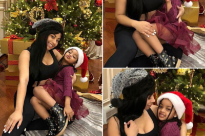 Heartwarming Christmas Moment: Cardi B’s Daughter Kulture Steals the Show with Sweet Interaction Alongside Auntie Hennessy Carolina