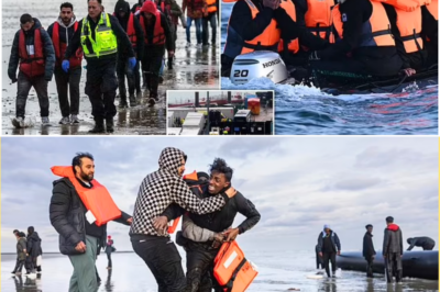 🚨🌊 Caught on Camera: British Vigilantes Slash Migrant Boats on French Beaches — A Shocking Escalation Rocking Both Sides of the Channel 😱🇬🇧