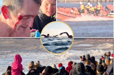🌊💔 Christmas Joy Turned to Chaos: Powerful Waves Overwhelm Swimmers, Two Men Vanish at Sea in Devon