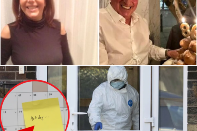 🗓️💔 “The Calendar Note That Shook a Nation: ‘Bye Bye’ with Kisses and a Heart—Written by a Former Nurse the Same Day Her Husband Was Stabbed, Leaving Britain in Shock 😱🔪