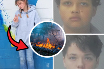 BREAKING: A 14-year-old girl’s “runaway” story turned into pure TERROR—classmates lured her to the woods, shot her MULTIPLE times with a stolen gun, then SET HER BODY ABLAZE! 🔥💔