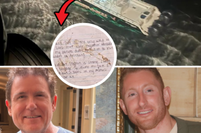 Chilling Discovery: Empty Fishing Boat Adrift Off Florida Coast with Stray Male Hair on Captain’s Seat and Handwritten Letter in Blood – Where Are the Two Missing Men?