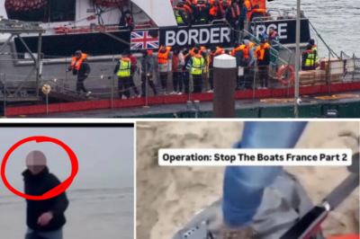 “Stop It Before It’s Too Late”: Shocking Nighttime Video Shows British Men Sabotaging Migrant Boats on French Beaches – Sparking Cross-Border Fury!