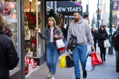 Taylor Swift & Travis Kelce’s Secret New Year’s Surprise: Fiancés Tease Major Family Announcement at Cozy Home Party—What Could It Be?! 💍🎉✨