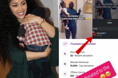 Cardi B Surprises Fan with $1,000 Donation for Father’s Cancer Recovery