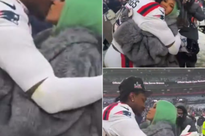 Cardi B and Stefon Diggs Celebrate Super Bowl Berths With Sugary Kisses, Warm Hugs, and a Viral Moment Fans Are Calling “Cardiggs Is a Goal”