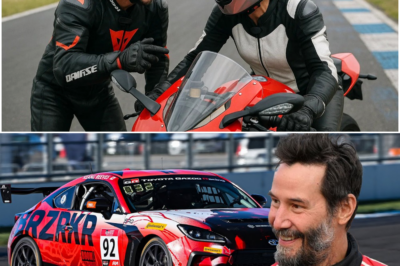 Hollywood Didn’t See This Coming 🚨 Keanu Reeves Trains Alexandra Grant Into a Racing Monster — Her 2025 UK Track Run Left Pros Speechless 🏎️😱