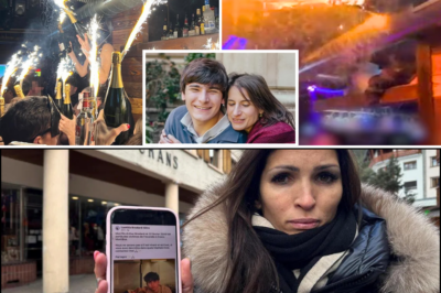 🕯️😢 “NOW HE’S PARTYING IN PARADISE” — A Mother’s Tearful Goodbye to Her Teenage Son Lost in the Swiss Nightclub Inferno 💔