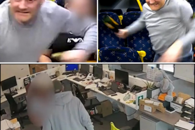 Chaos Caught on Camera as Armed Man St@bs Probation Worker and Terrorizes Office With Knives and Firearm 😨📹