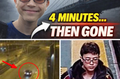 Shocking CCTV Bombshell: Dark Sedan Spotted Racing Off Bridge Right After Teen’s Signal Vanishes – Foul Play Feared in Thomas Medlin Disappearance