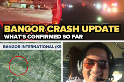 “No One Knew They Would Die”: Shocking Video Captures Private Jet Exploding in Flames Just Seconds After Takeoff Roll in Bangor