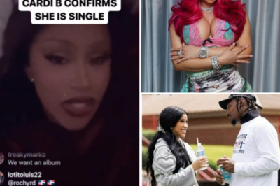 Cardi B Confirms She’s “Officially Single” After Super Bowl Loss in Instagram Live