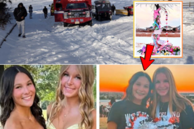 FIRST RESPONDERS IN TEARS — Two best friends, frozen in a final embrace after their sled hit a tree. The detail no one can shake… 😭