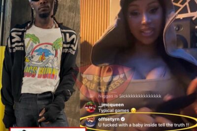 A recent Instagram Live session involving Cardi B drew widespread attention after a controversial comment from Offset appeared in the stream’s chat. The remark, which read, “U f*cked with a baby inside tell the truth,” quickly circulated across social media platforms, igniting debate and speculation about the context behind the statement.