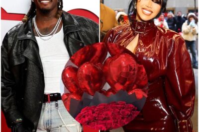 Offset Reportedly Sends Cardi B 10,000 Heart-Shaped Balloons for Valentine’s Day