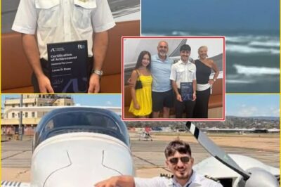 “HE WAS NEVER MEANT TO BE ON THAT FLIGHT” — Heartbreaking Truth Emerges After Young Pilot Lucas Di Biase’s Tragic Death: Last-Minute Decision Seals Fate in Horror Ocean Crash