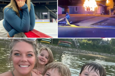 Heart Shattering 💔 Happy Family Photo… Hours Later, House Engulfed in Flames! What REALLY Happened to Jessi Pierce & Her 3 Kids? 🔥😢