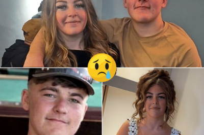 “Goodnight, I love you.” 💔  Those were the haunting final words a 15-year-old girl texted her mother before she and her 14-year-old boyfriend were found de@d at a holiday park.