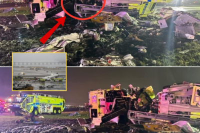 New Images Emerge From LaGuardia Collision Involving Air Canada Jet and Airport Fire Truck