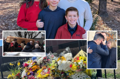 Tears That Shatter Hearts: Jason Hughes’ Two Little Boys Sob Uncontrollably as Mom Reads His Final, Heart-Wrenching Letter at Funeral – A Father’s Last Words That Will Break You