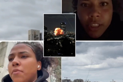 American Hoops Star Trapped in Horror: Destiny Littleton Films Pure Panic as Iranian Missiles Rain Down on Jerusalem – Sirens, Explosions, and Desperate Dash to Shelter!