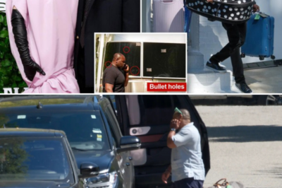 Rihanna and A$AP Rocky Seen Leaving Beverly Hills Home With Children After Shooting Incident