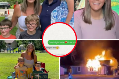 “GOOD NIGHT, BABE” — The Heartbreaking Final Text Mike Hinrichs Sent His Wife Jessi Pierce Just Hours Before Deadly Fire Killed Her and Their Three Children
