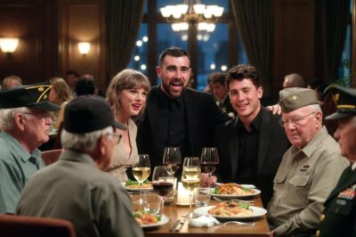 Taylor Swift, Travis Kelce & Patrick Mahomes’ Secret Veterans Dinner Ends in Epic Group Sing-Along to ‘Cornelia Street’ – You Won’t Believe What Happened Next!