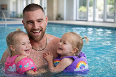 Travis Kelce’s Underwater Prank with Niece Turns Pool Lesson into Full-Blown Comedy Show – Everyone’s Dying Laughing! 😂🏊‍♂️