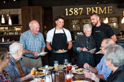 From Battlefield to Fine Dining: Veterans Silently Rescue Mahomes & Kelce’s Luxury Steakhouse from a Brutal Public Shaming