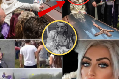 Three words “Love you Mommy” become the most heartbreaking moment at Scarlett Faulkner’s funeral