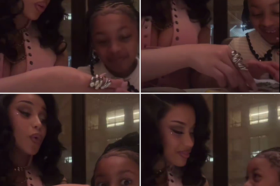 Cardi B’s candid moment with Kulture goes viral as fans spotlight her parenting style