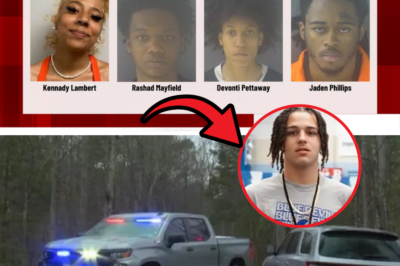 “HE SHOULDN’T BE THERE” – Chilling Words From Four Young Suspects in Jayden McComber Murder Case Spark Outrage: Was the Innocent Swim Team Star Caught in Someone Else’s Deadly Vendetta?