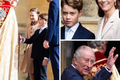 A chilly Easter Sunday at Windsor and a royal tradition quietly continues