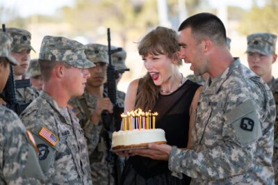 Taylor Swift & Travis Kelce’s Secret Military Visit Ends in the Most Heart-Melting Birthday Surprise No One Saw Coming!
