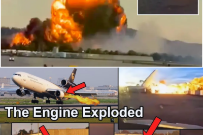 🕯️ THE FINAL TAKEOFF NO ONE SURVIVED: UPS Cargo Plane’s Left Engine Rips Off Just Seconds After Leaving Runway — Fiery Crash Kills 15 and Shocks Nation