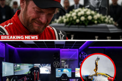 Dale Earnhardt Jr. Breaks Down in Tears: The Haunting Final Moments Inside the Simulator Where Kyle Busch Took His Last Breath