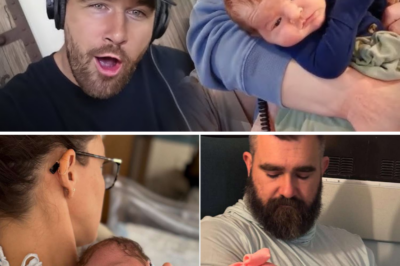 Baby Finn Steals the Show: Jason & Kylie Kelce’s Newborn Daughter Crashes New Heights Podcast and Captures 12 Million Hearts in Record Time!