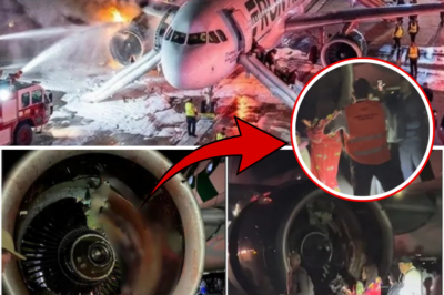 Horrifying Moment: Veteran Airport Worker Hit by Flying Human Remains as Frontier Jet Mows Down Trespasser on Denver Runway