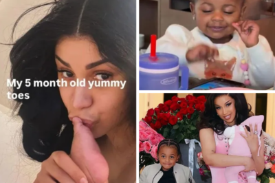 Cardi B Returns Home After Tour and Melts Over Her Baby’s “Yummy Toes” in a Relatable Mom Moment