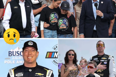 Kyle Busch’s Wife, Kids, Parents and Brother Gather at Coca-Cola 600 for Emotional Tribute with Thousands of Fans