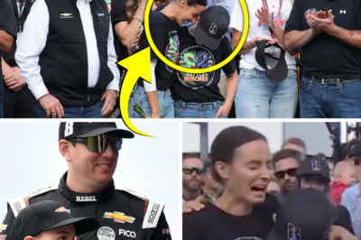 “Little Hero” – The Moment Kyle Busch’s 11-Year-Old Son Silently Wipes Away Tears to Support His Mother at Coca-Cola 600 Tribute Moves the World: “The Boy Is Strong Like His Dad”